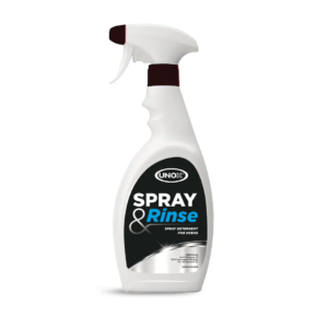 detergente spray & rinse unox db1044 1 para lavado manual de hornos profesionales